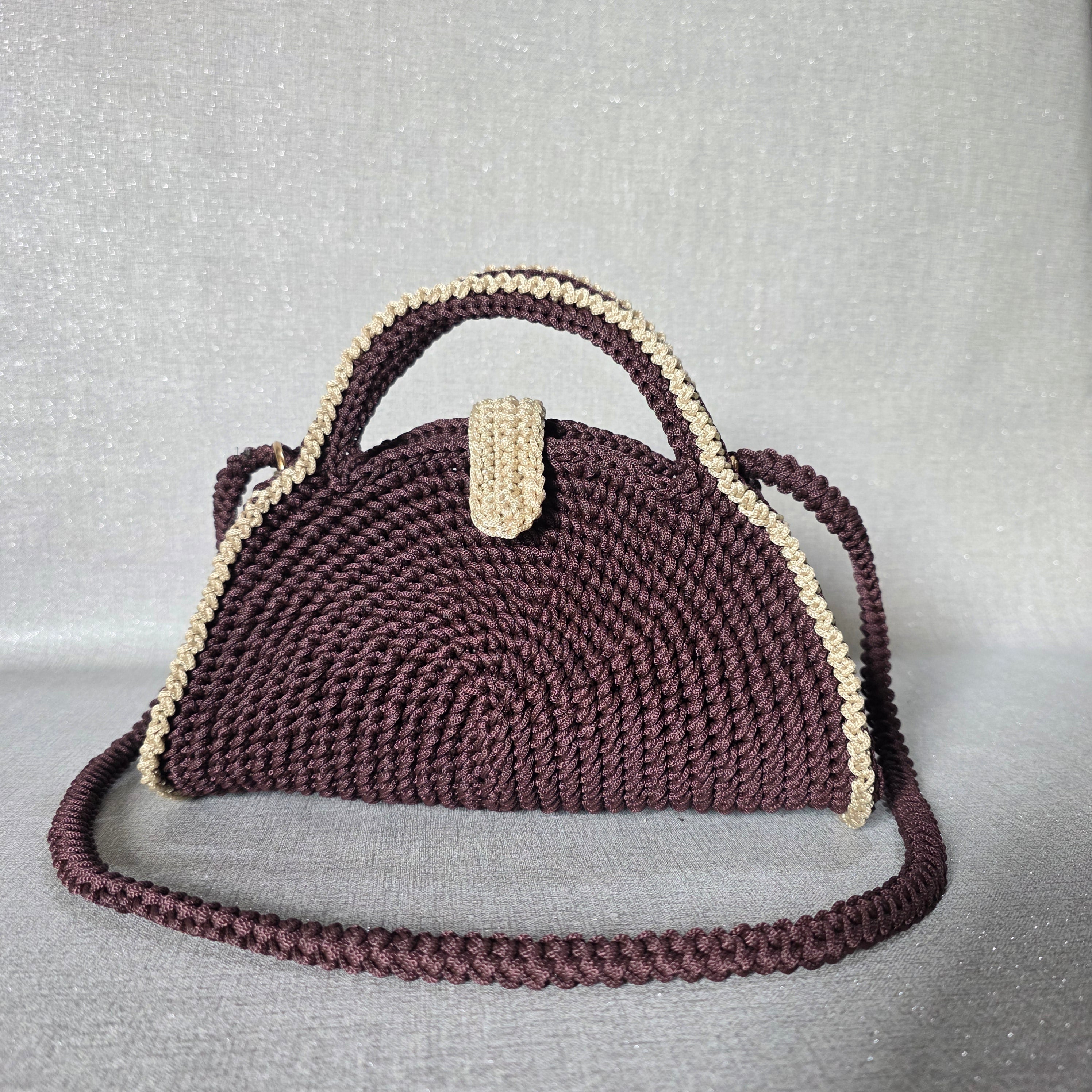 Borsa castagna