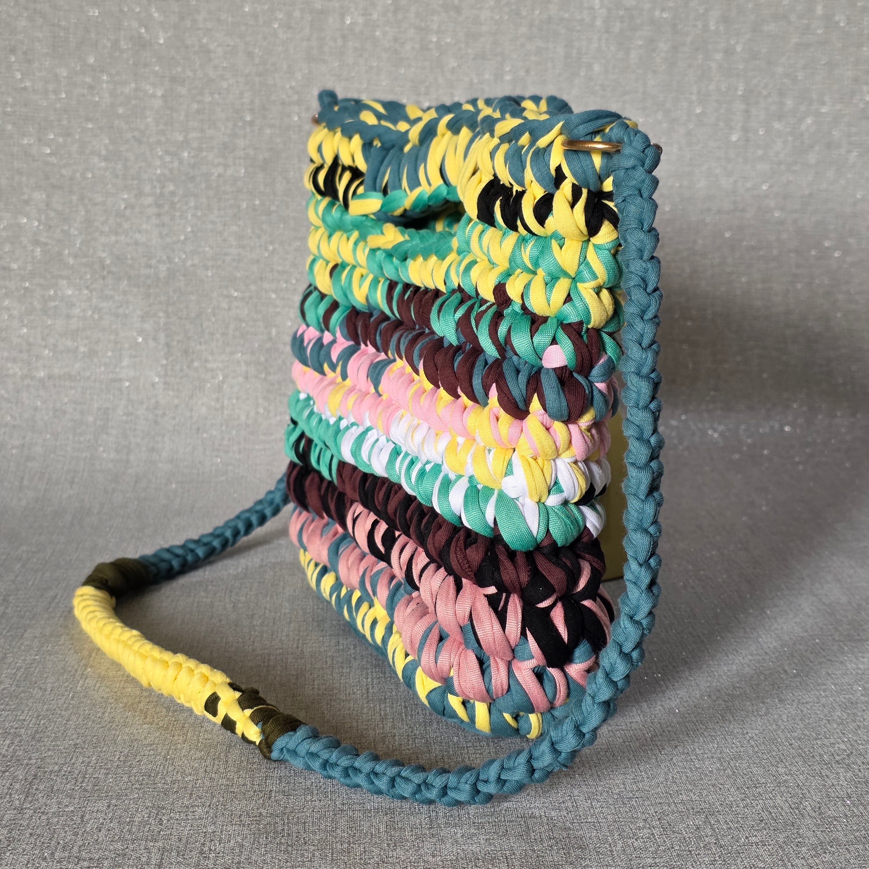 Borsa tote arcobaleno
