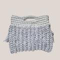 Borsa bianca argento