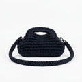 Clutch fettuccia nera