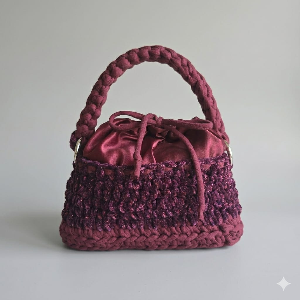 Mini bag bordeaux