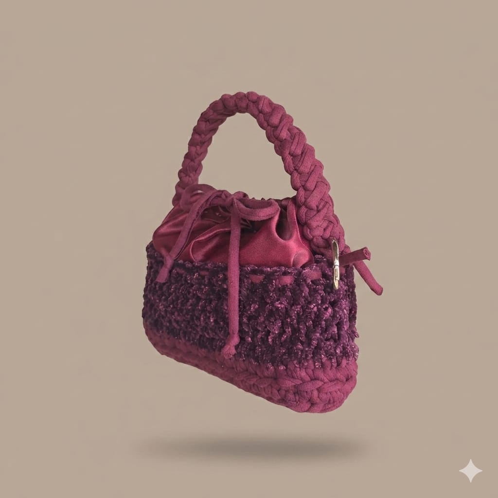 Mini bag bordeaux
