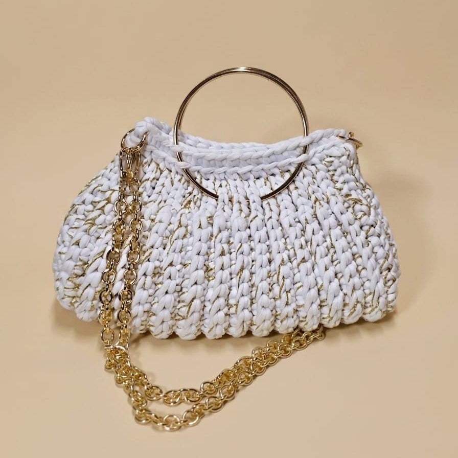 Borsa manici cerchio